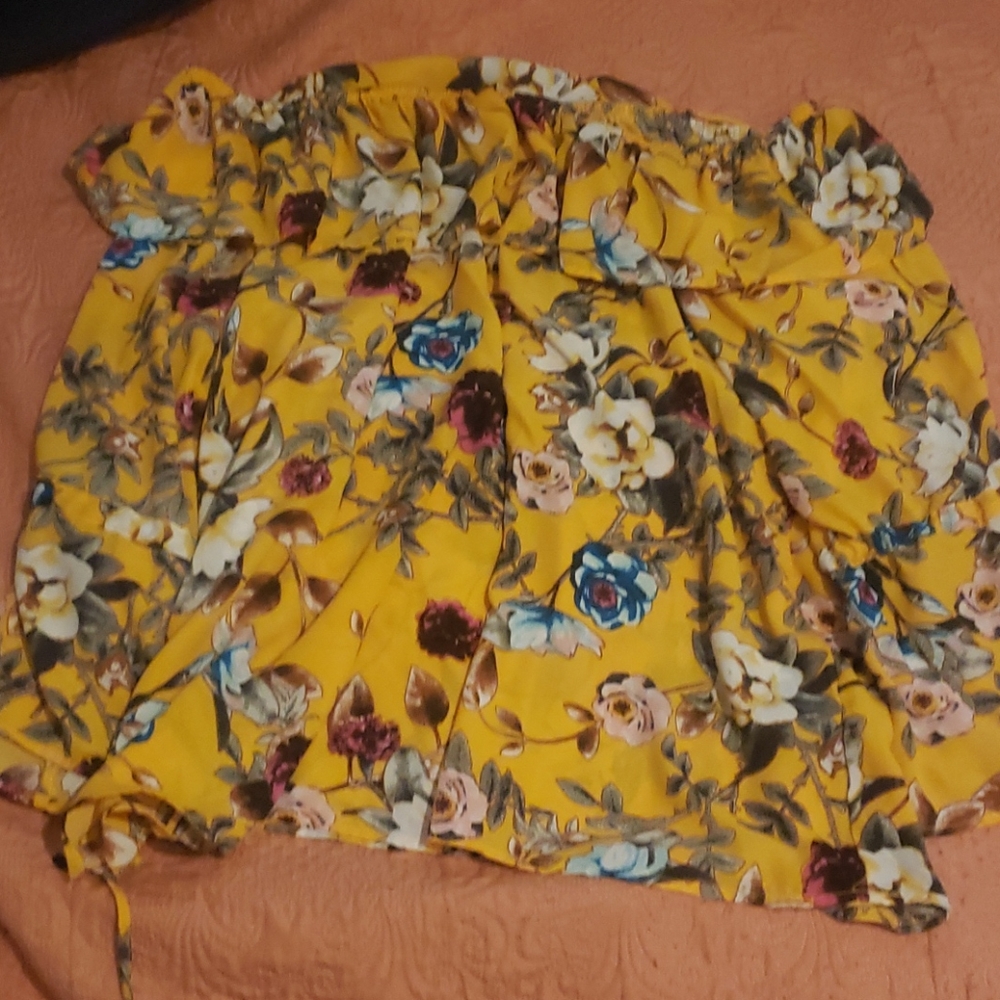 Off the shoulder blouse